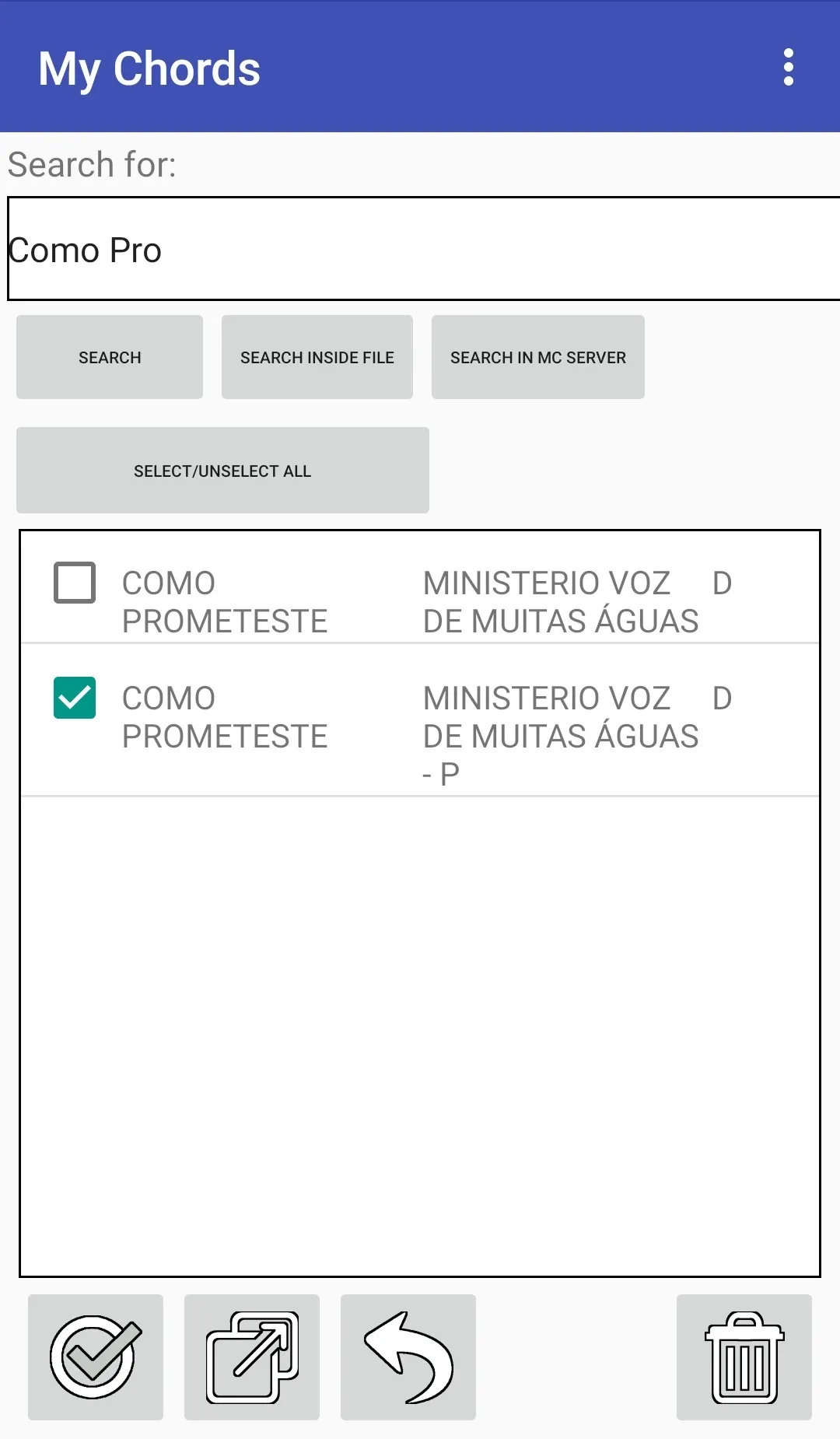 My Chords | Indus Appstore | Screenshot