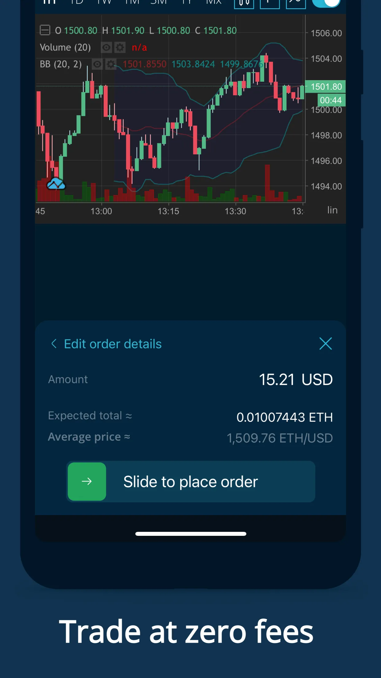 HODL Real-Time Crypto Tracker | Indus Appstore | Screenshot