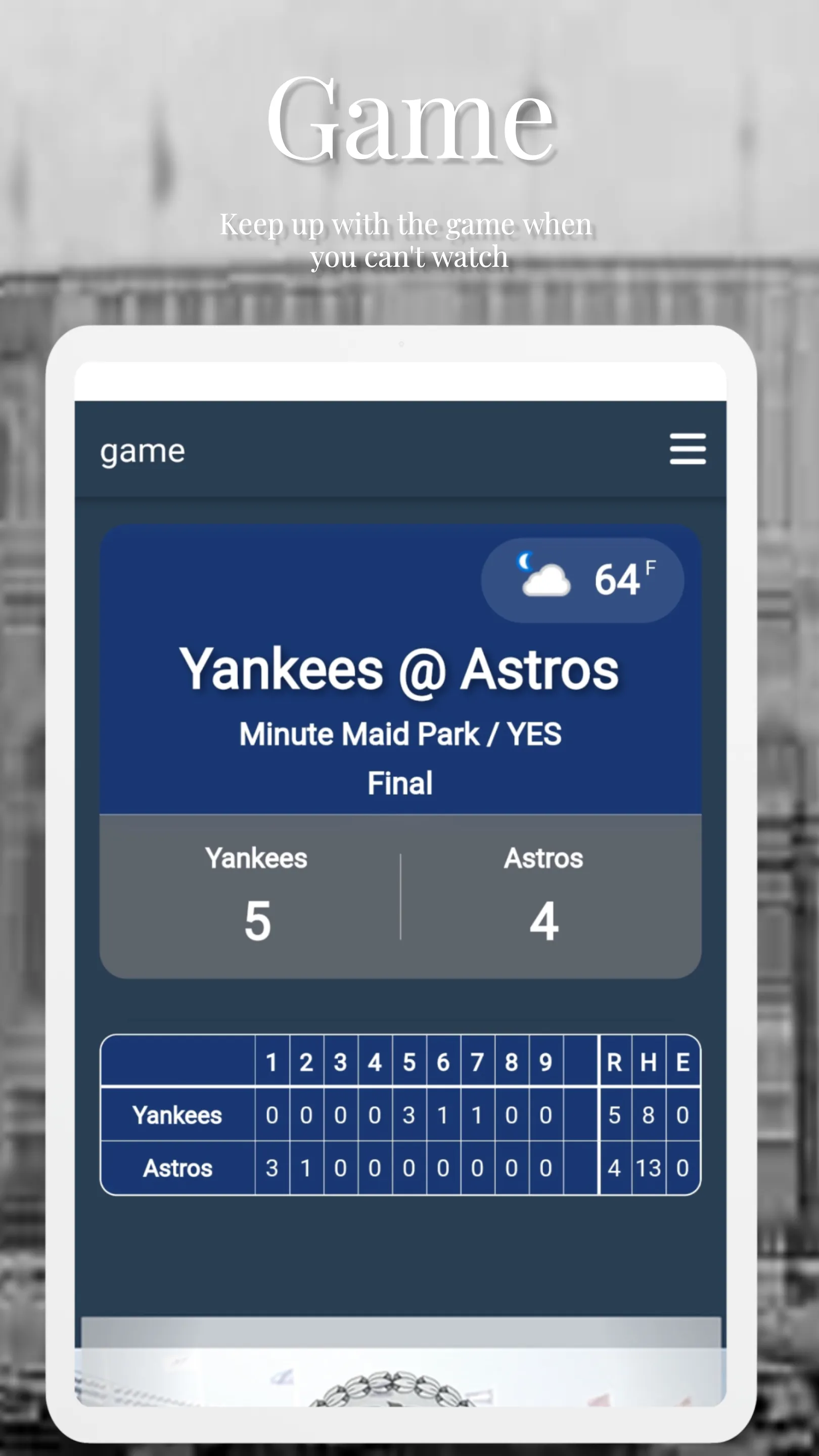 New York Baseball - Yankees | Indus Appstore | Screenshot