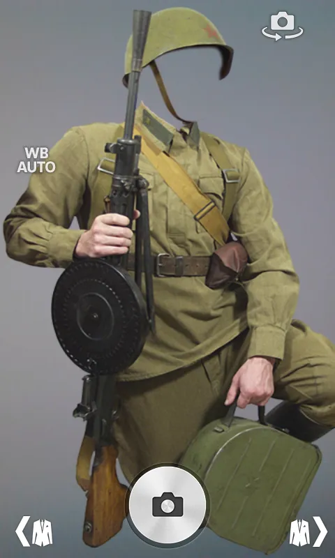 WW 2 soldier suit photomontage | Indus Appstore | Screenshot