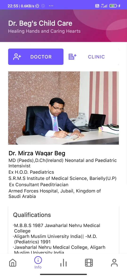 Dr Beg's Child Care | Indus Appstore | Screenshot