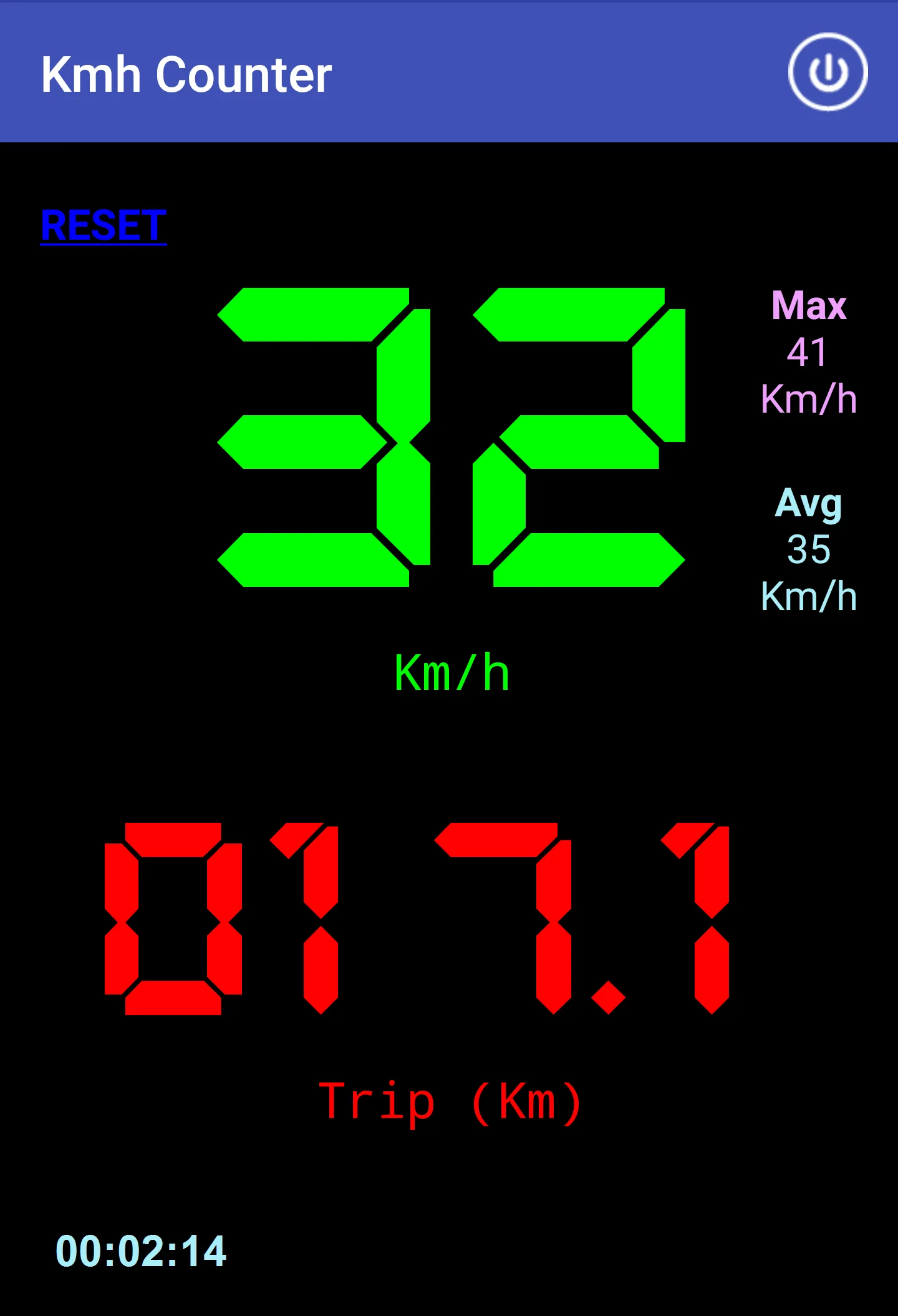 Kmh Counter (Speedometer) | Indus Appstore | Screenshot