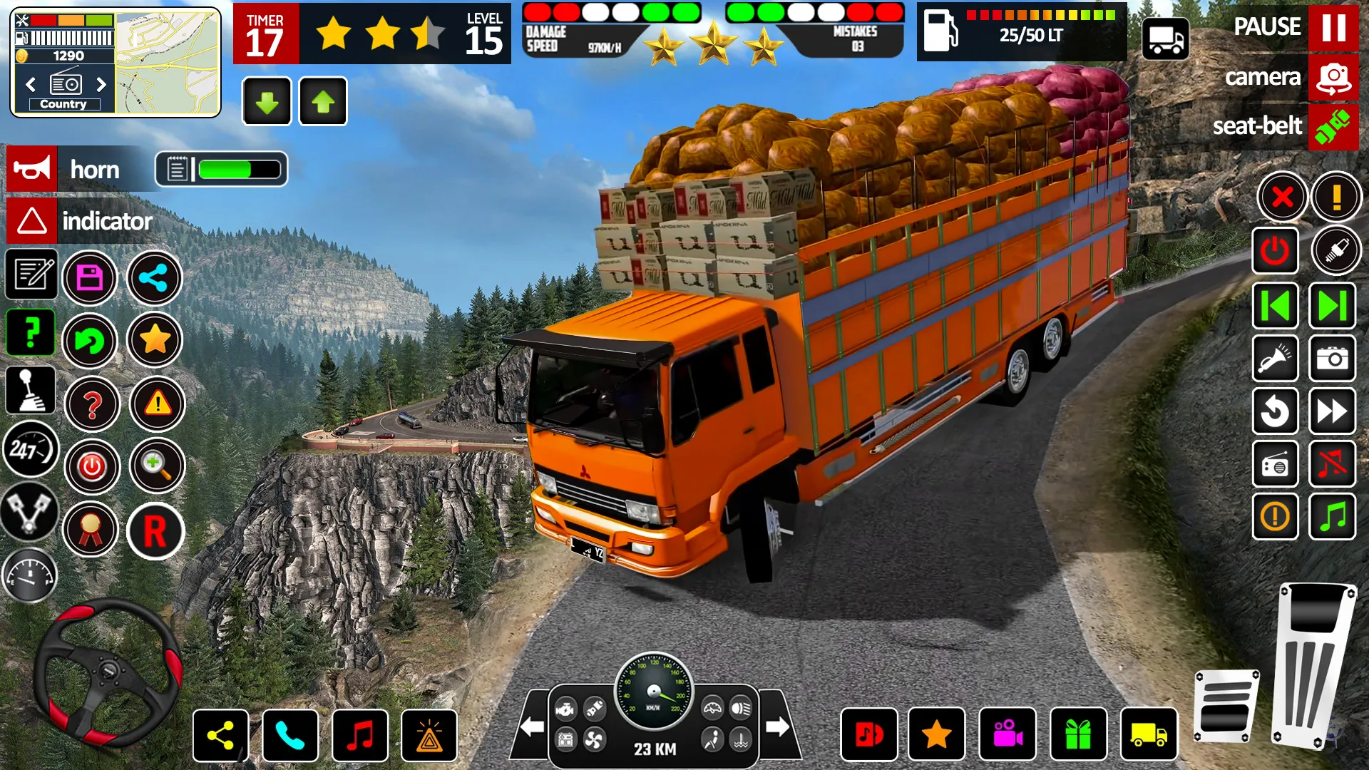 American Truck Cargo Games Sim | Indus Appstore | Screenshot