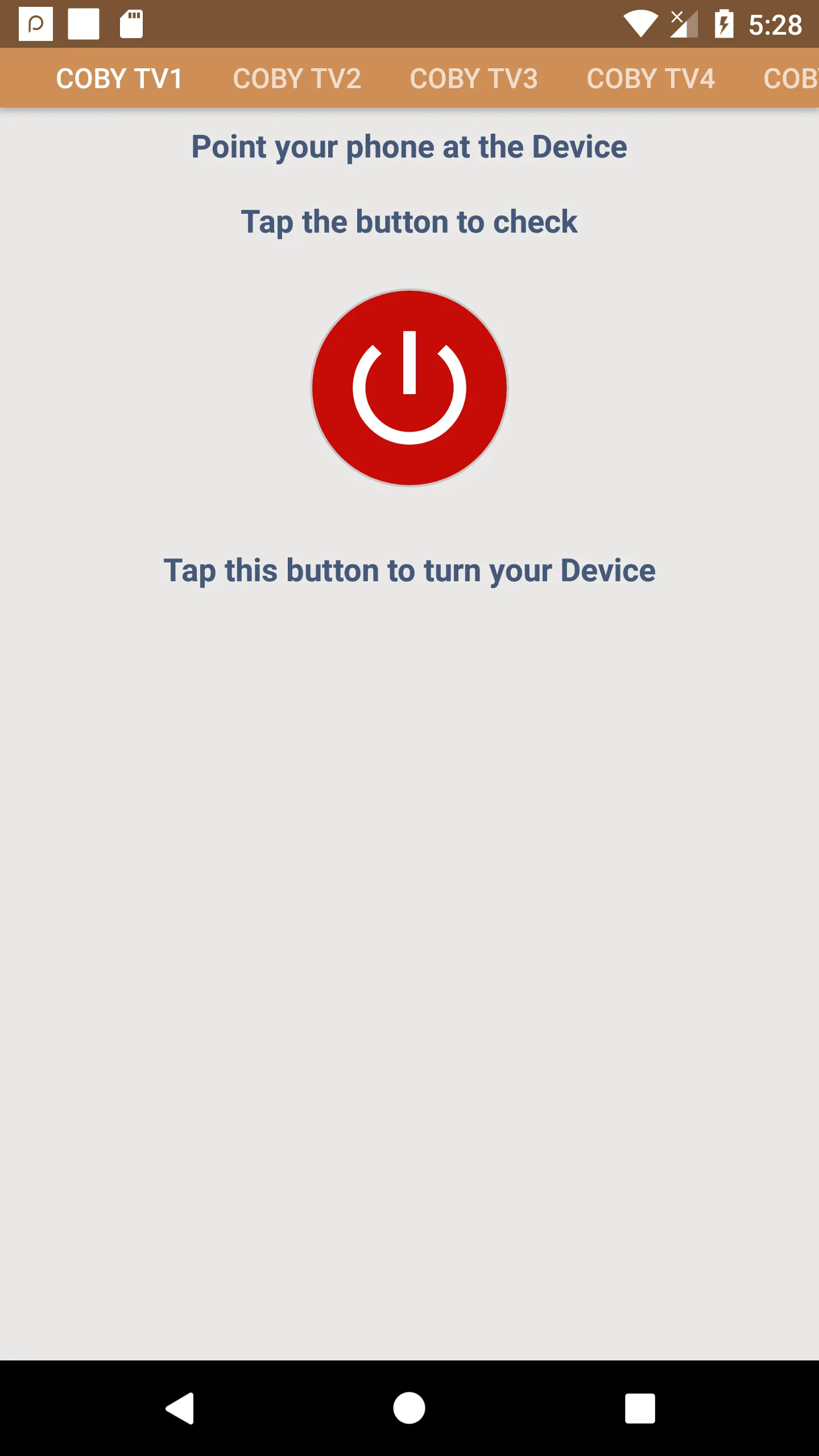 Coby TV Remote | Indus Appstore | Screenshot