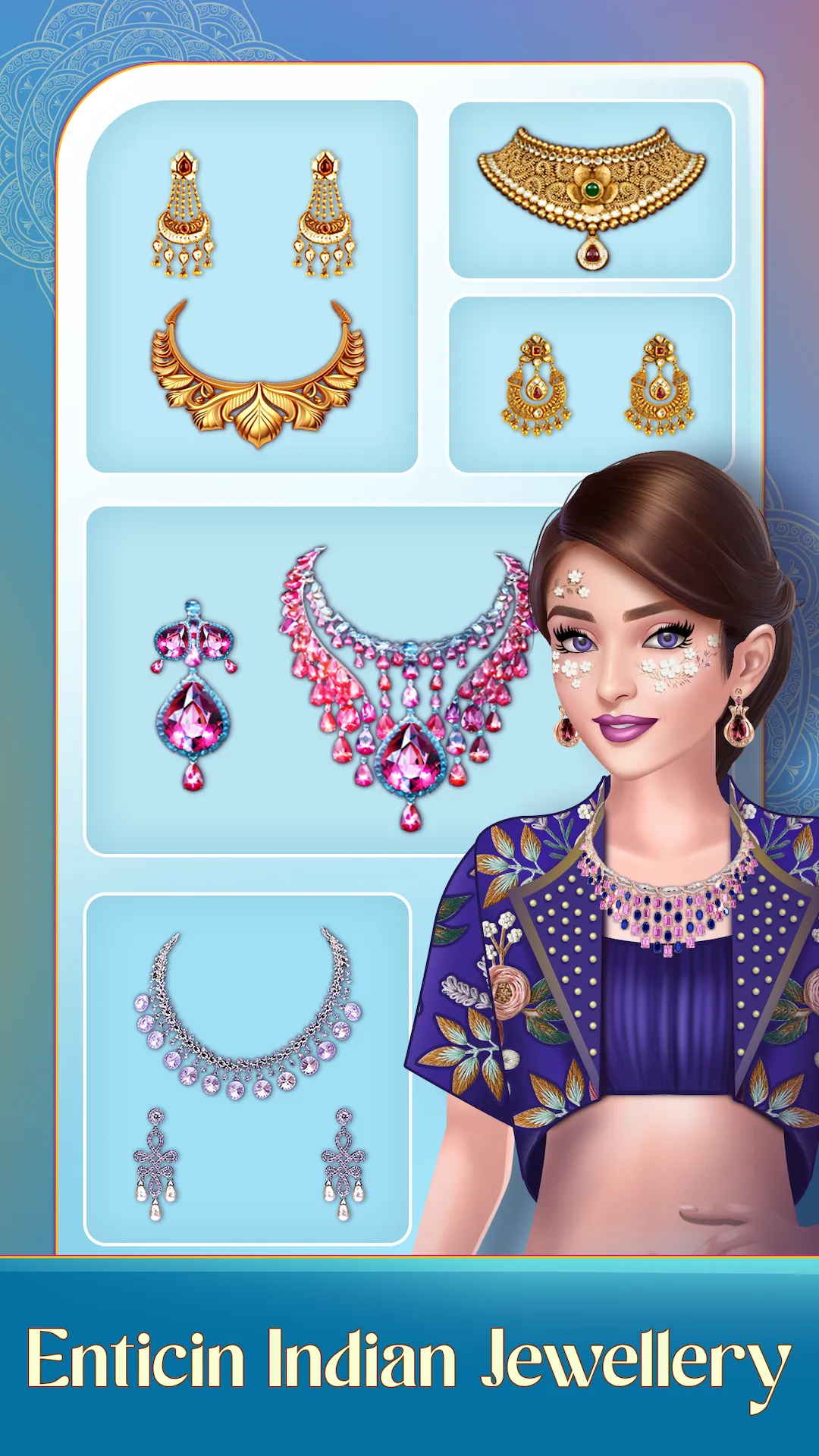 Indian Fashion Dressup Game | Indus Appstore | Screenshot