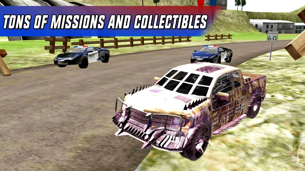 Police Car Chase Offroad | Indus Appstore | Screenshot