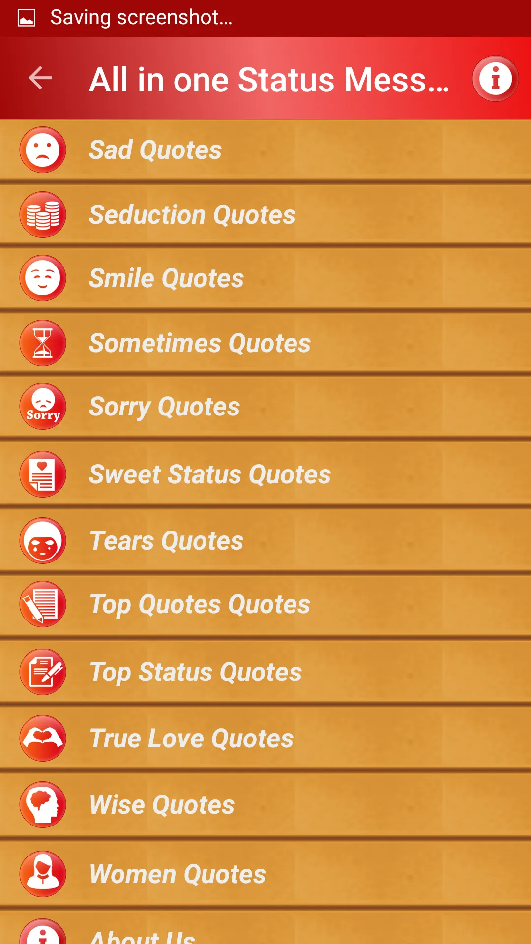 All Status Messages & Quotes | Indus Appstore | Screenshot