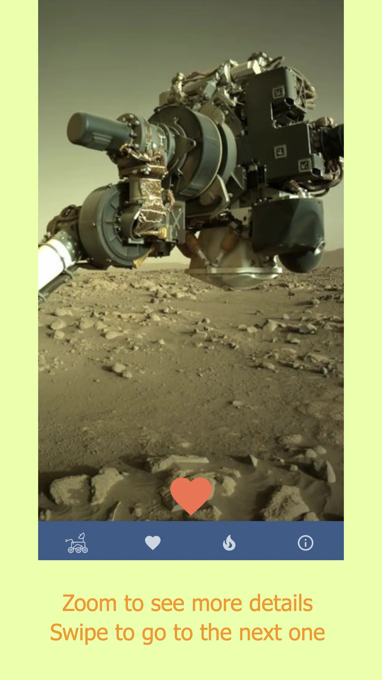 Mars Rover Photos | Indus Appstore | Screenshot