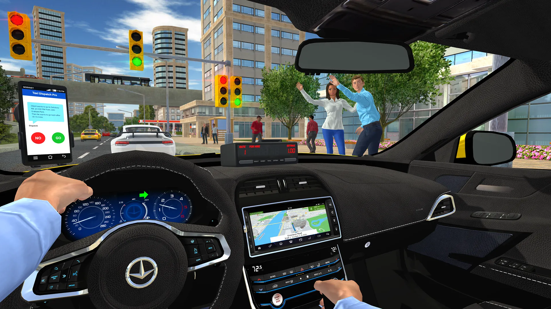 Taxi Game 2 | Indus Appstore | Screenshot