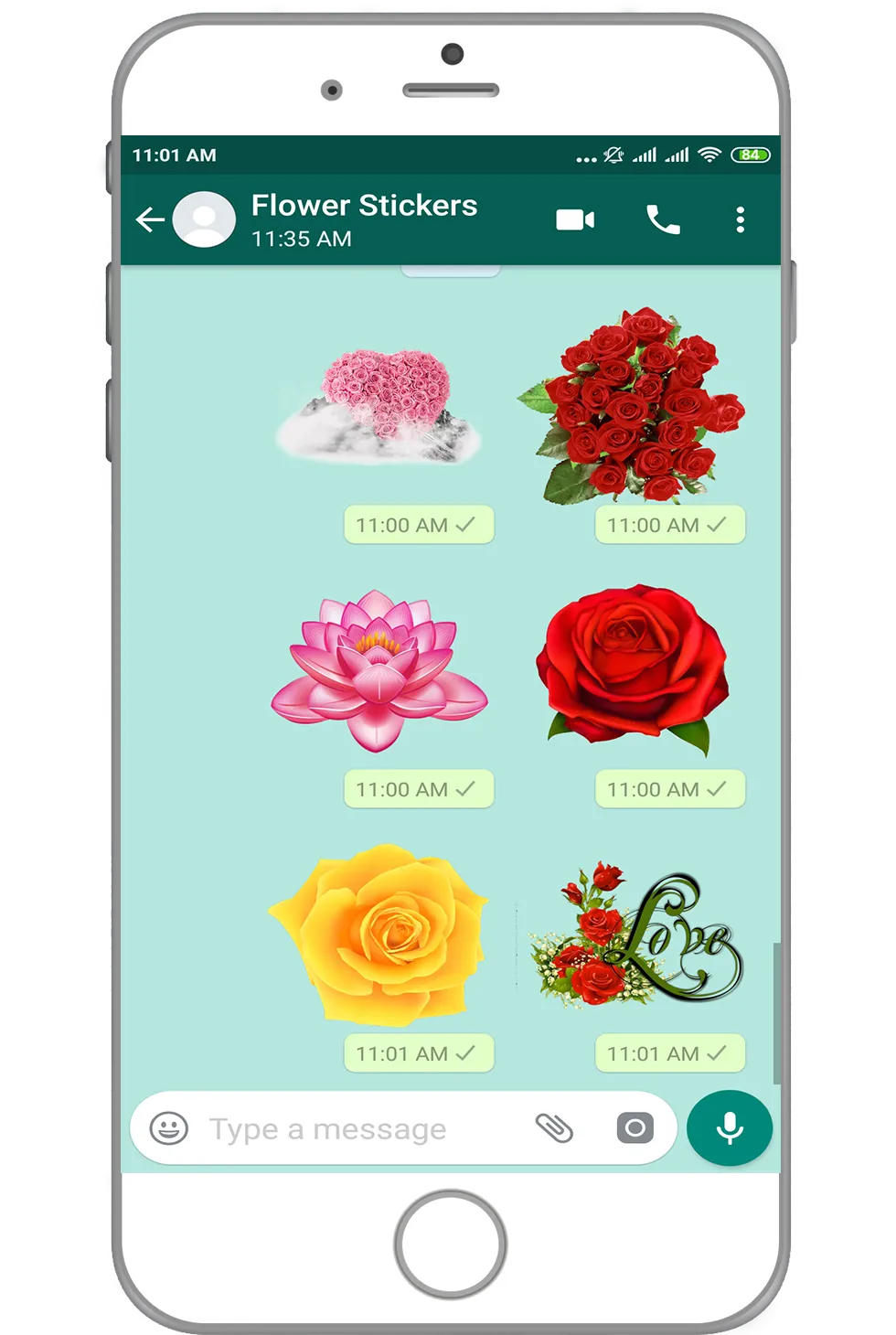 WAStickerApps - Flower Sticker | Indus Appstore | Screenshot