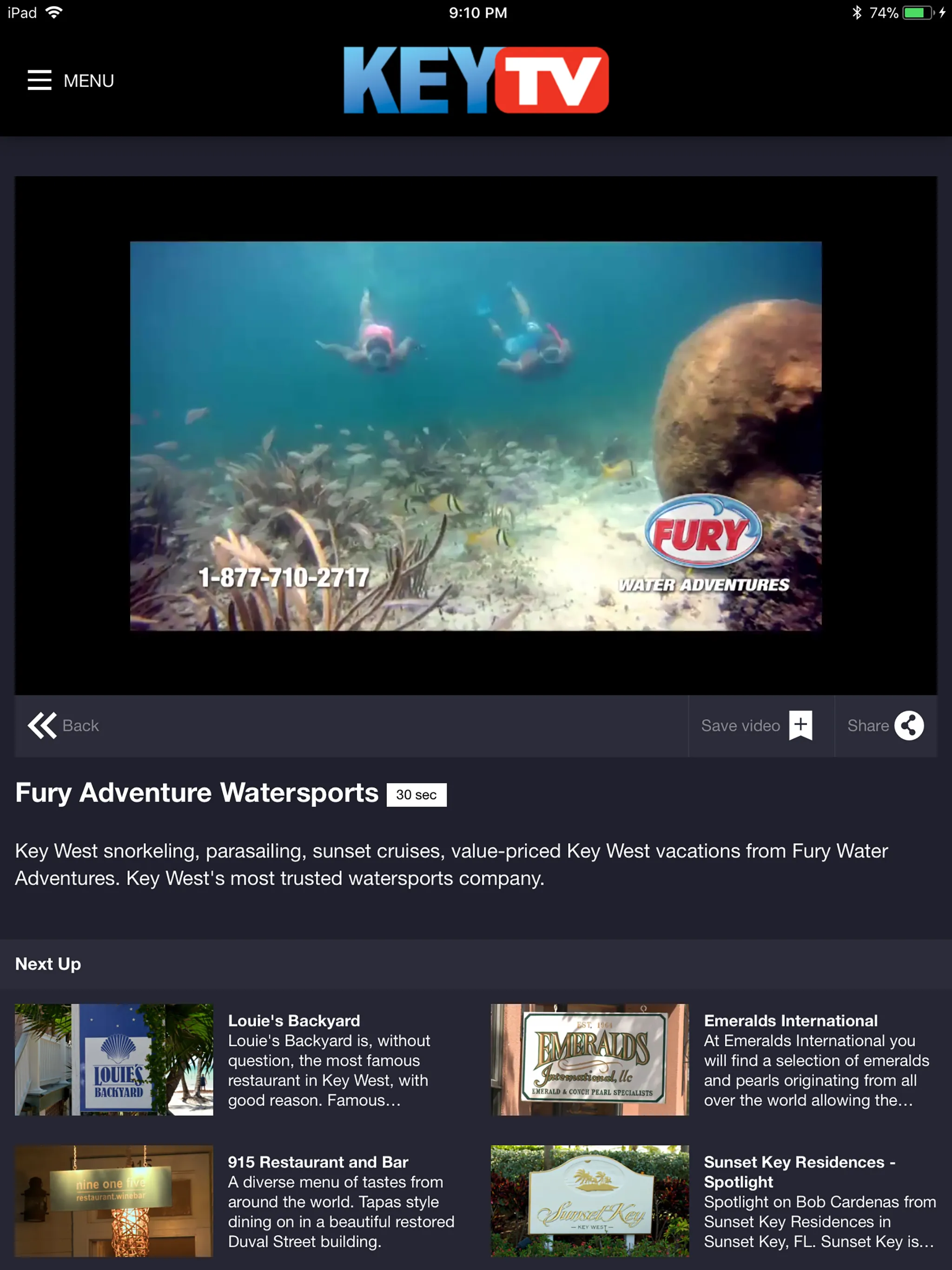 Key TV - Florida Keys | Indus Appstore | Screenshot