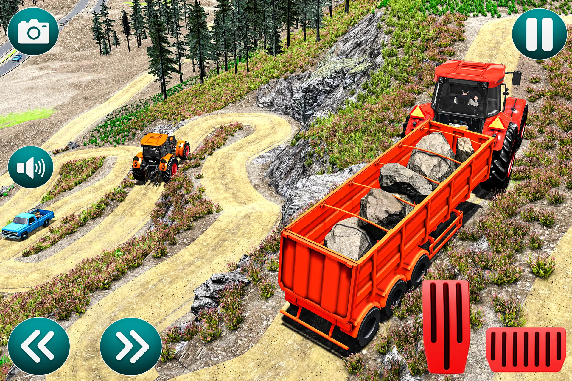 US Farming Tractor Cargo Games | Indus Appstore | Screenshot