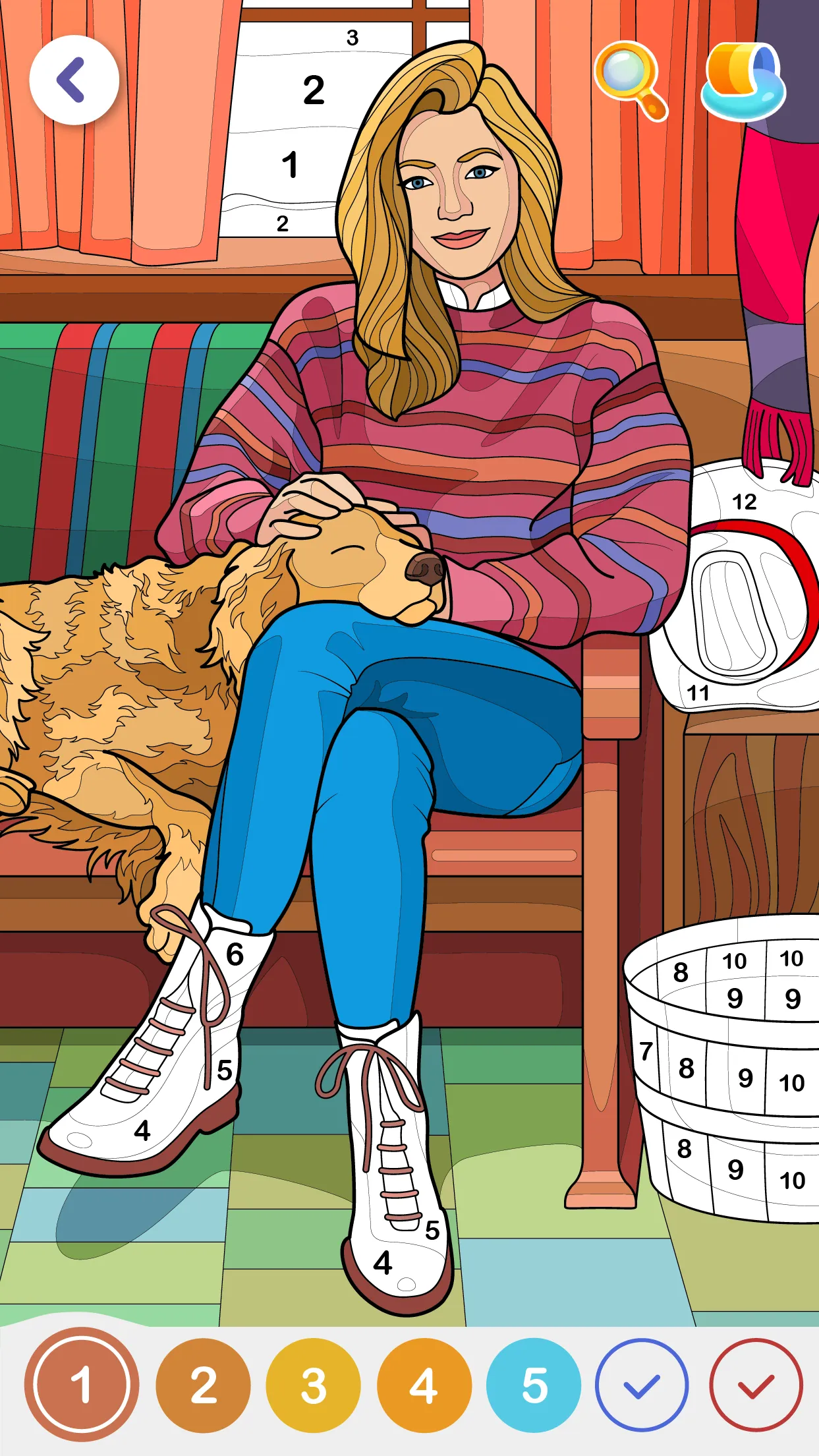 Hey Color Paint by Number Art | Indus Appstore | Screenshot