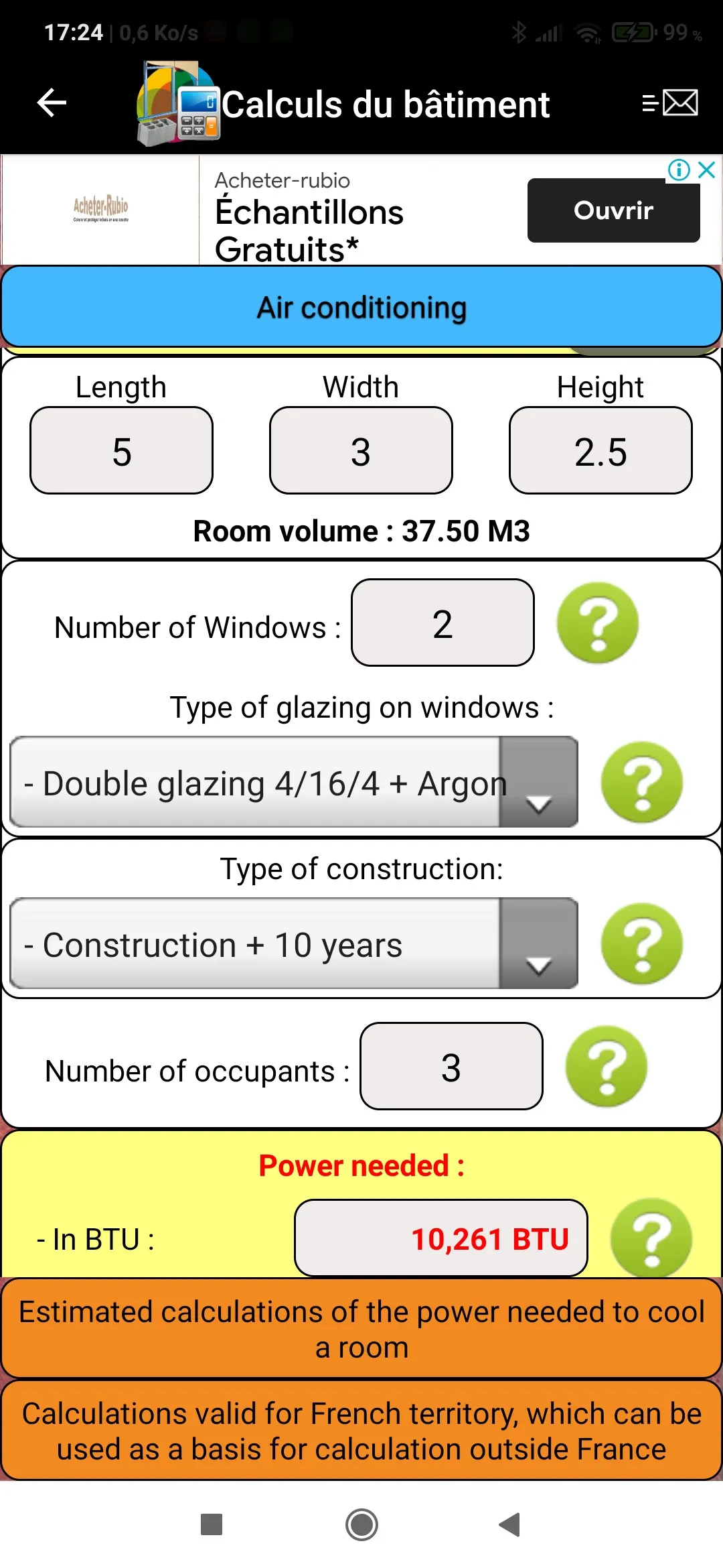 Building calculations | Indus Appstore | Screenshot