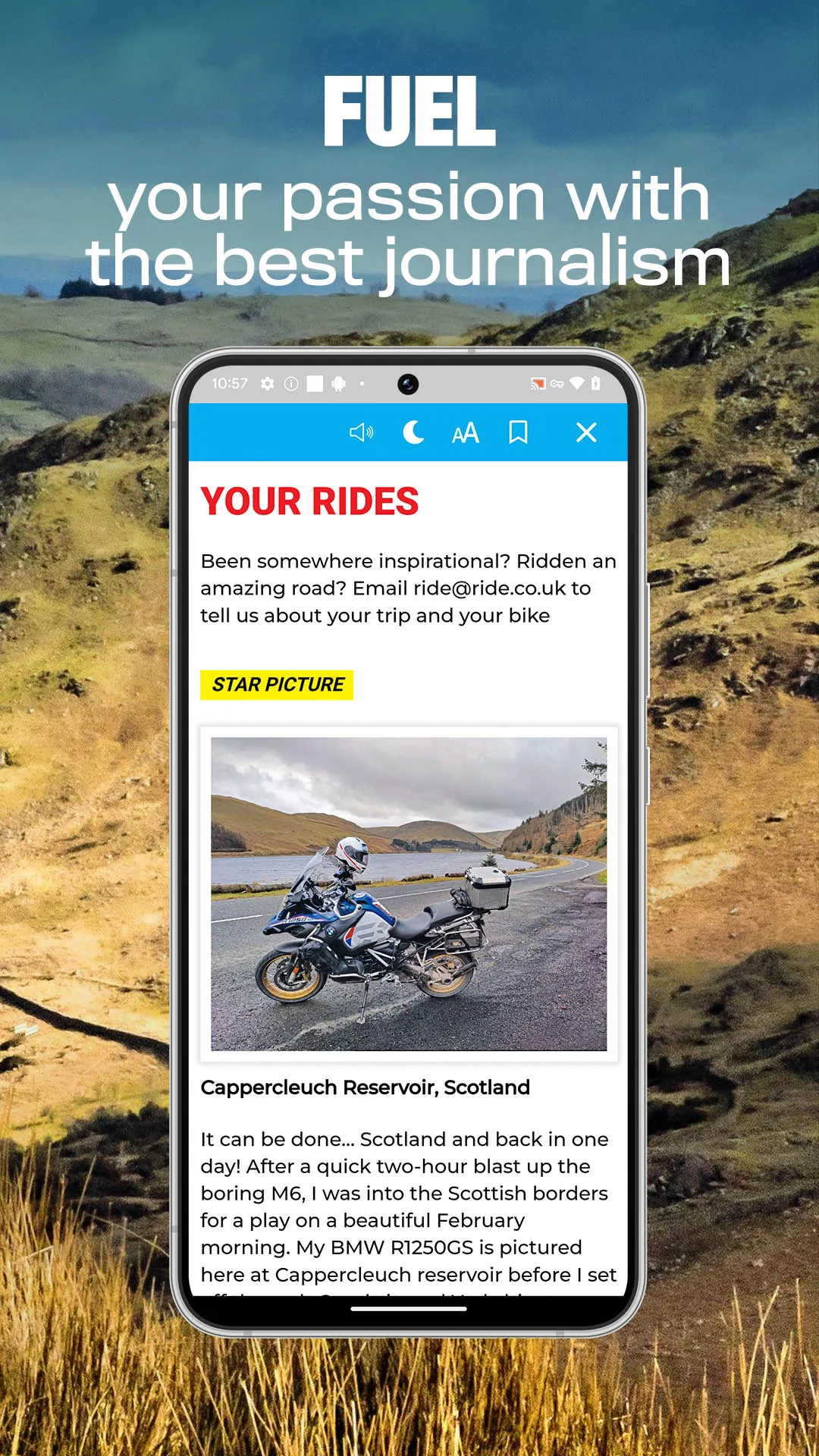 RiDE Magazine: Motorcycling | Indus Appstore | Screenshot