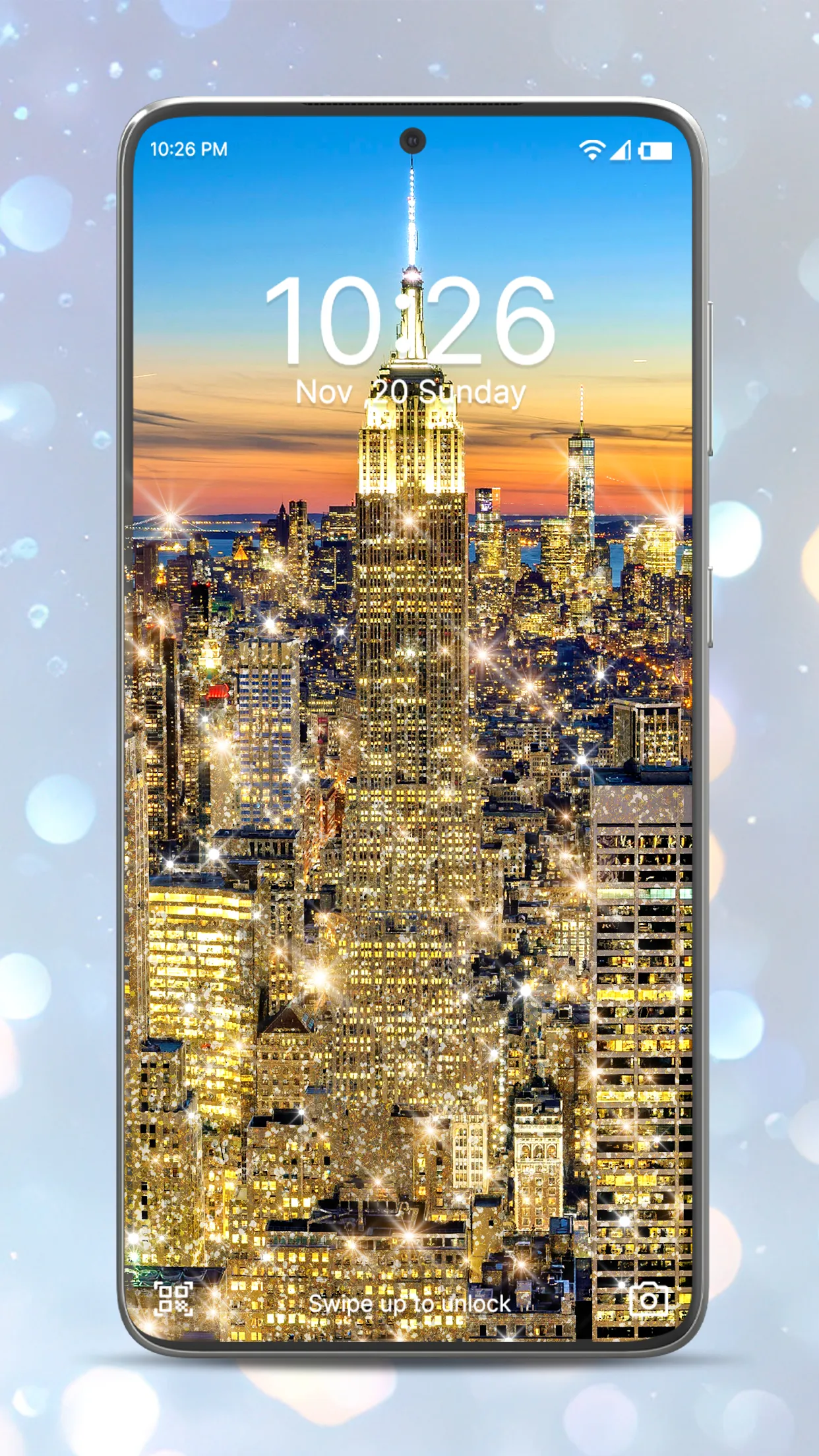 3D Glitter Live Wallpaper | Indus Appstore | Screenshot