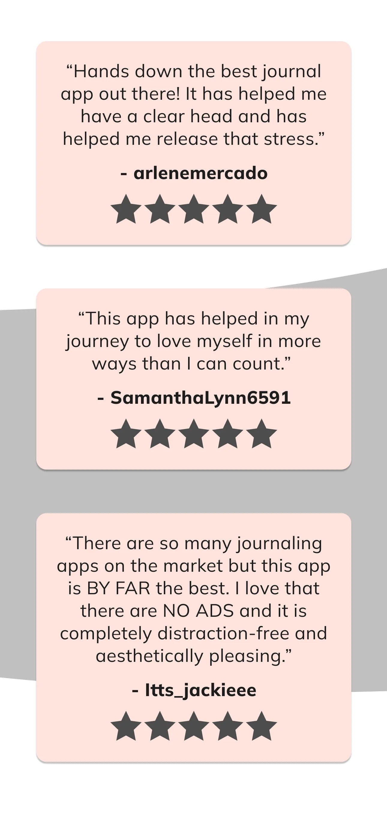 Prompted Journal self care app | Indus Appstore | Screenshot