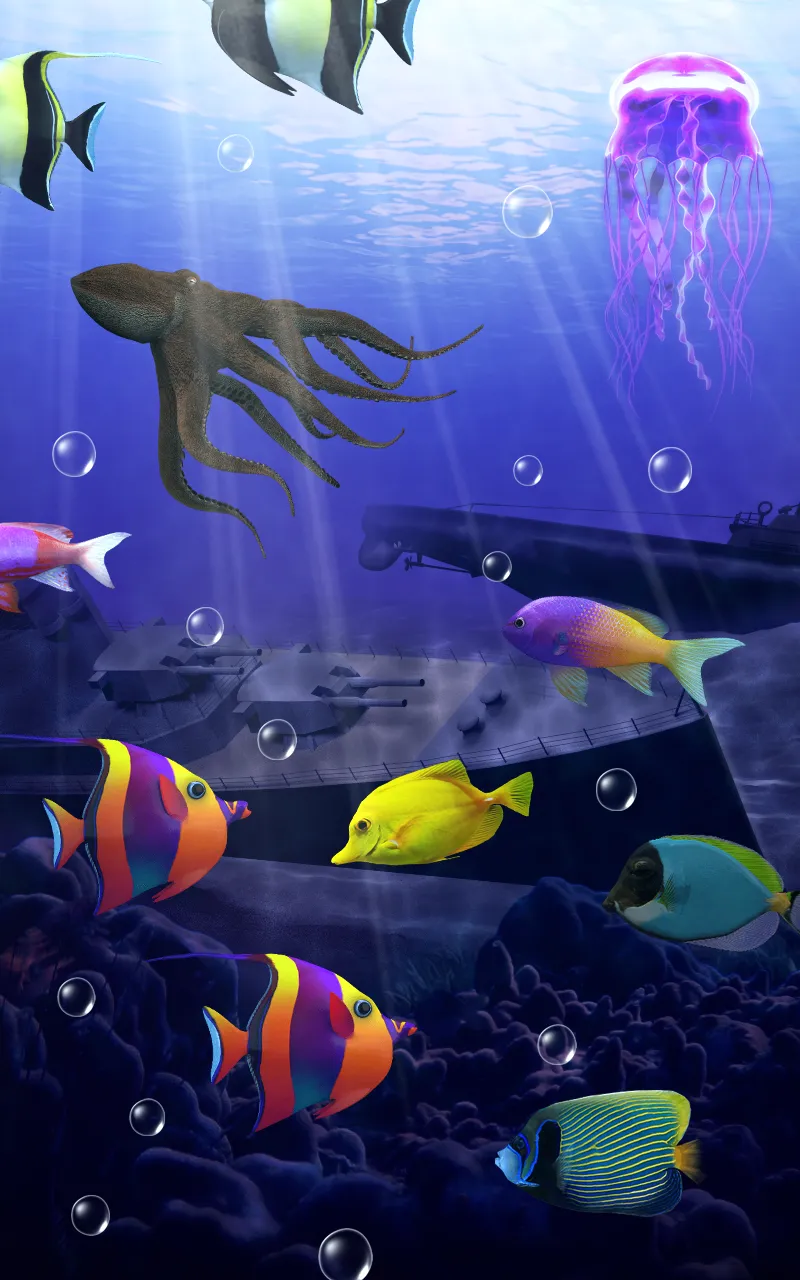 Aquarium live wallpaper | Indus Appstore | Screenshot