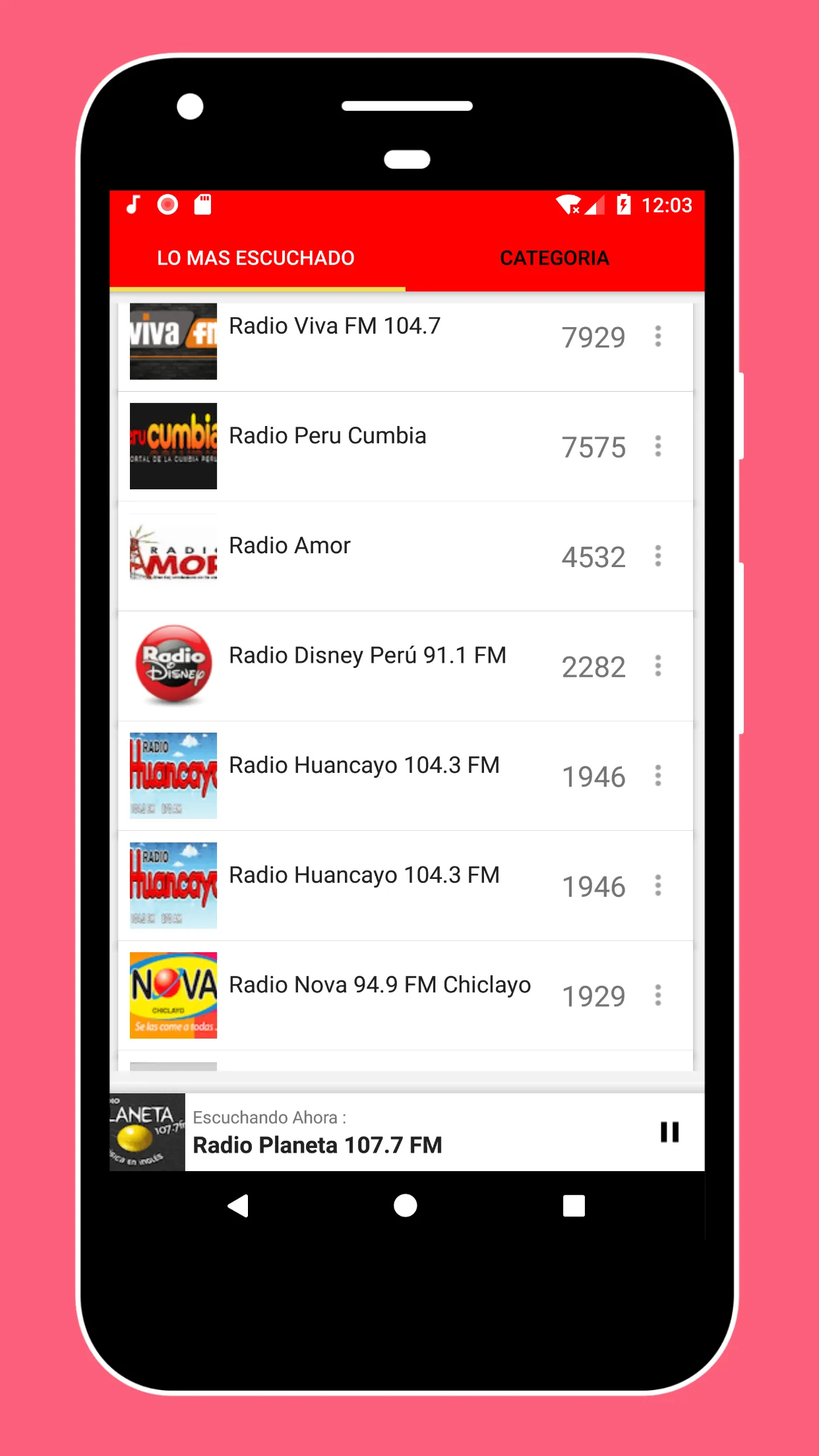 Radio Peru + Radio Peru FM | Indus Appstore | Screenshot