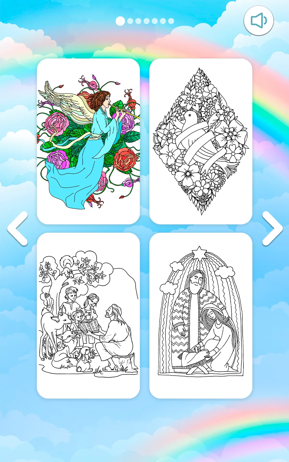 Bible Coloring Book by Number | Indus Appstore | Screenshot