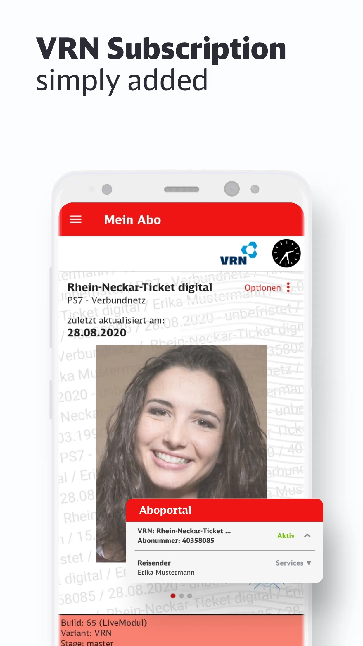 VRN Ticket | Indus Appstore | Screenshot