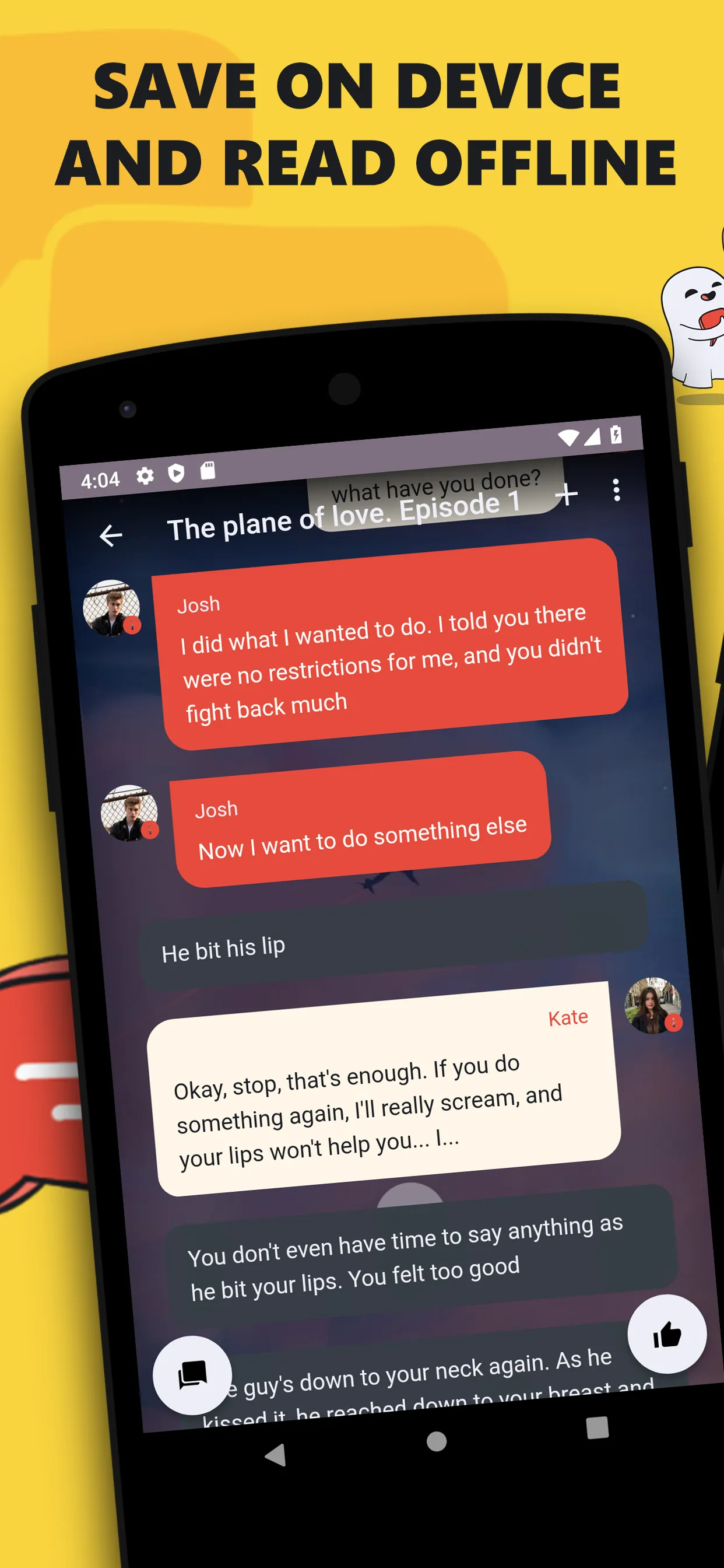 Mistory: Text Chat Story Maker | Indus Appstore | Screenshot