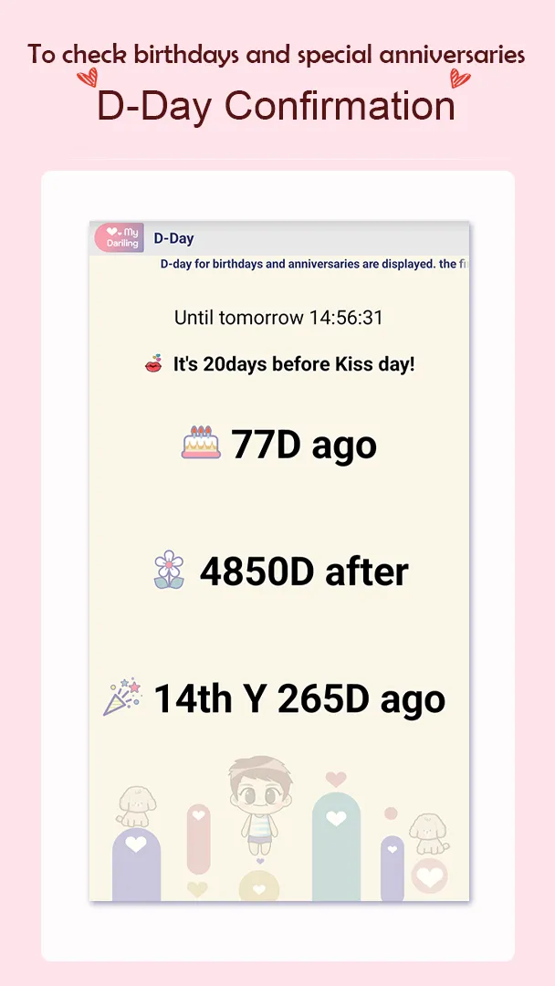 MyDarling - Couple D-day | Indus Appstore | Screenshot