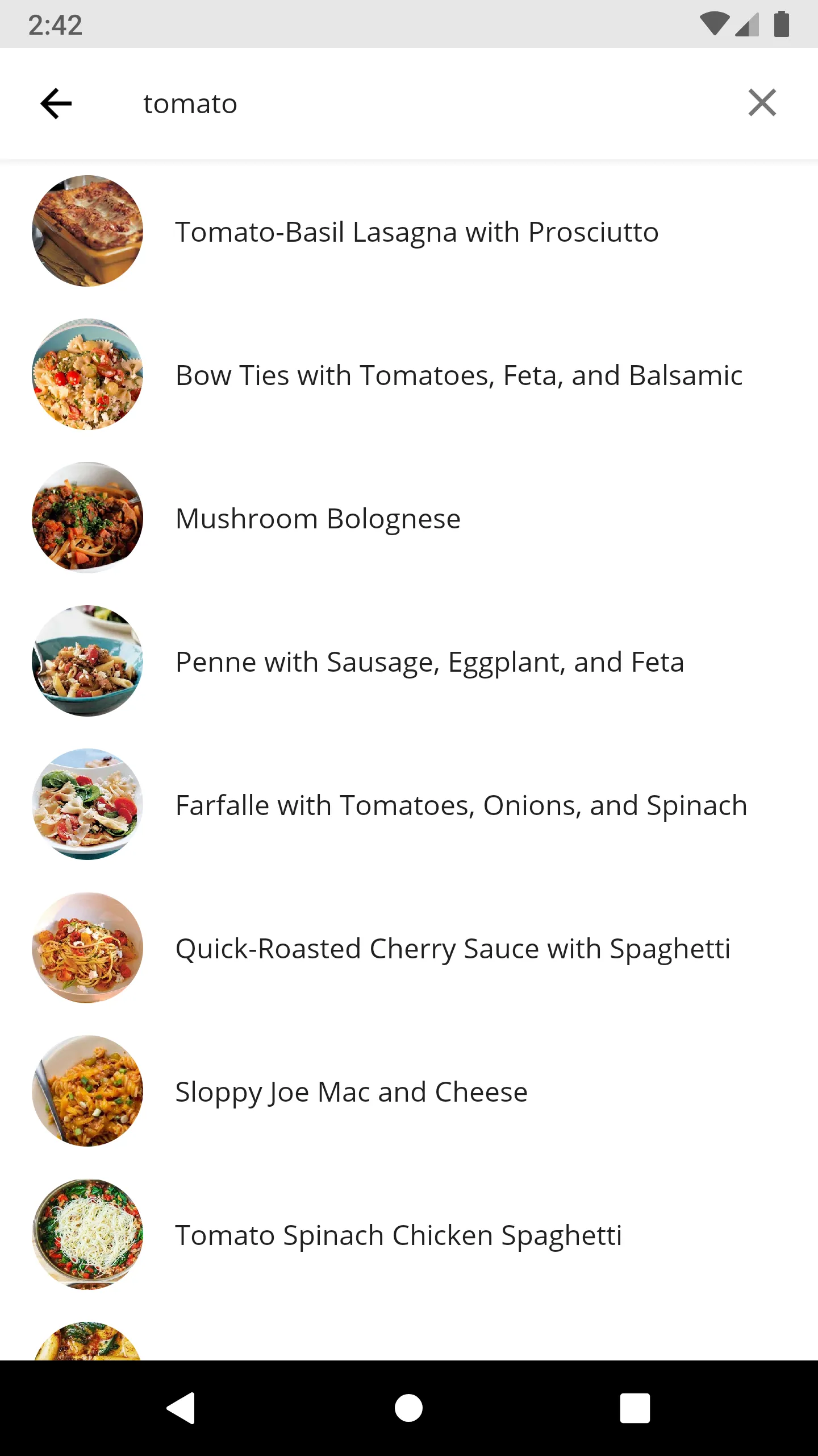 Pasta Recipes | Indus Appstore | Screenshot