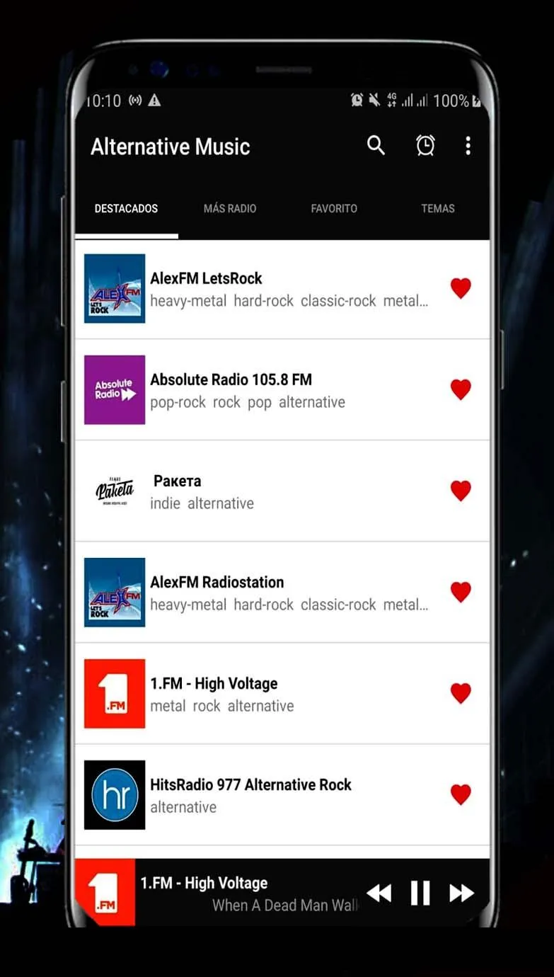 Alternative Music | Indus Appstore | Screenshot