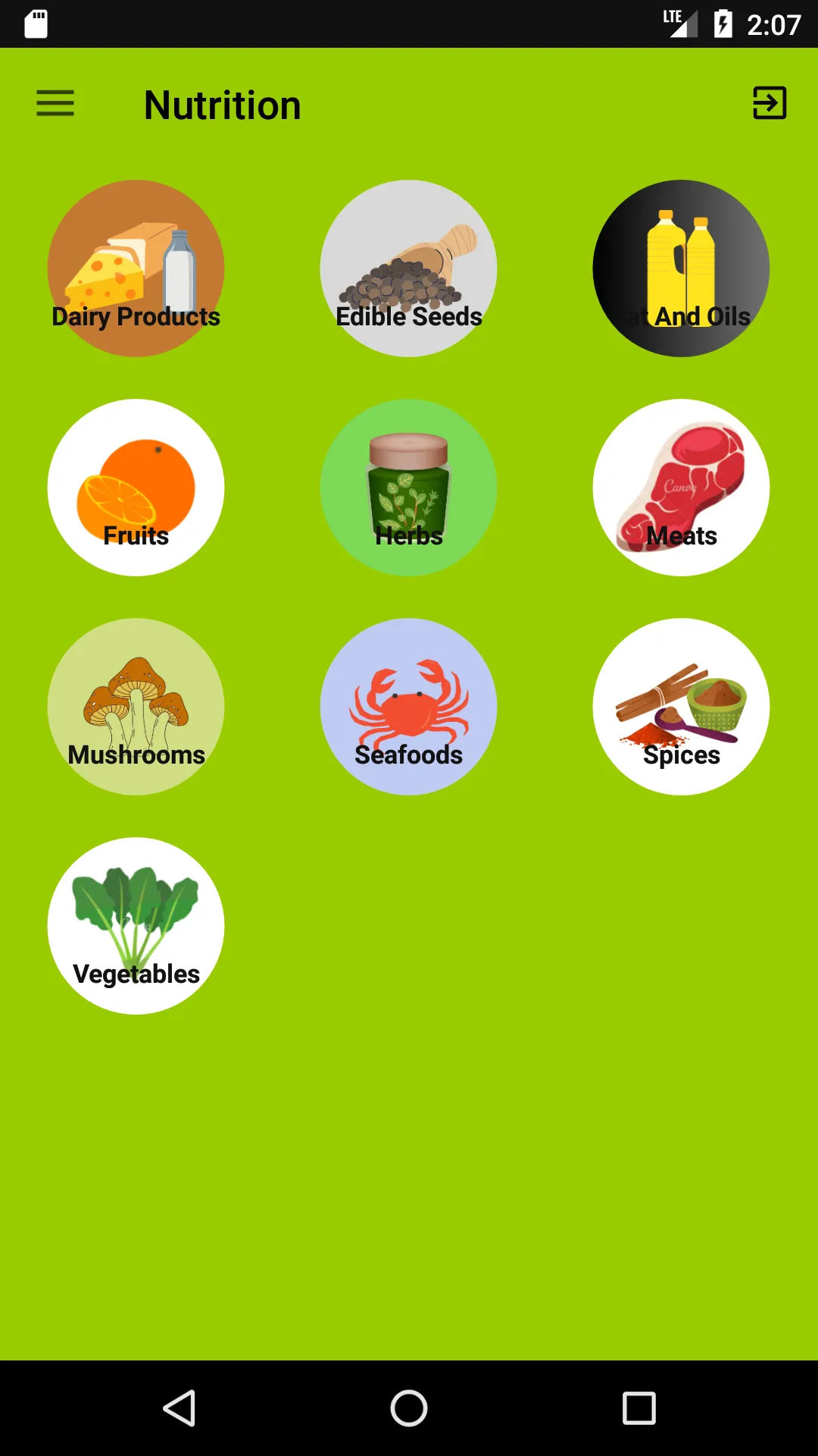 Nutrition facts and benefits | Indus Appstore | Screenshot