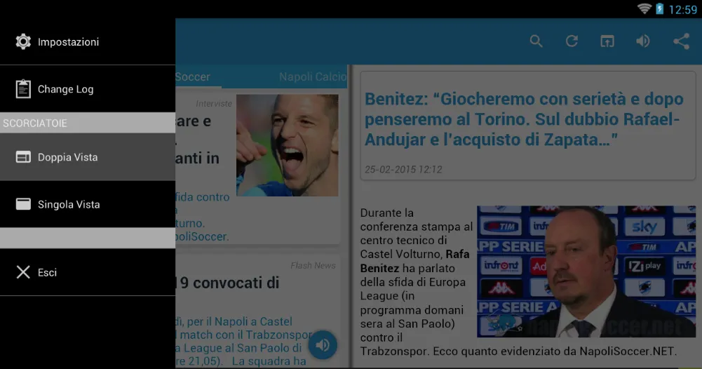 Forza Napoli News | Indus Appstore | Screenshot