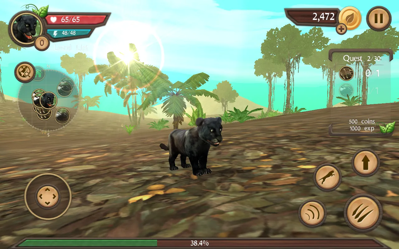 Wild Panther Sim 3D | Indus Appstore | Screenshot