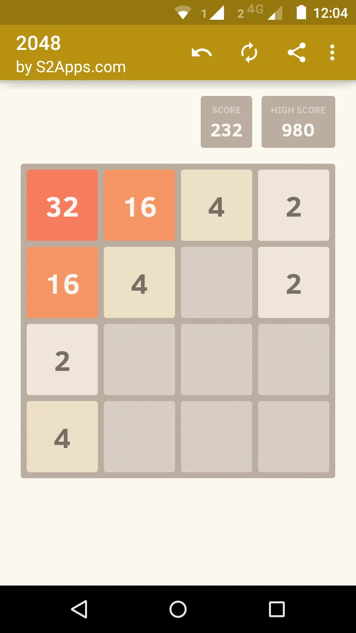 2048 | Indus Appstore | Screenshot