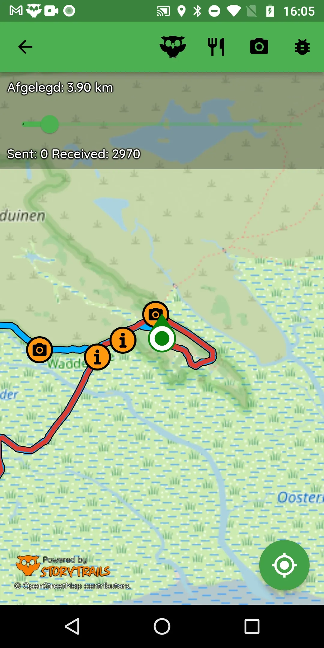 Crossbill Routes Wadden | Indus Appstore | Screenshot