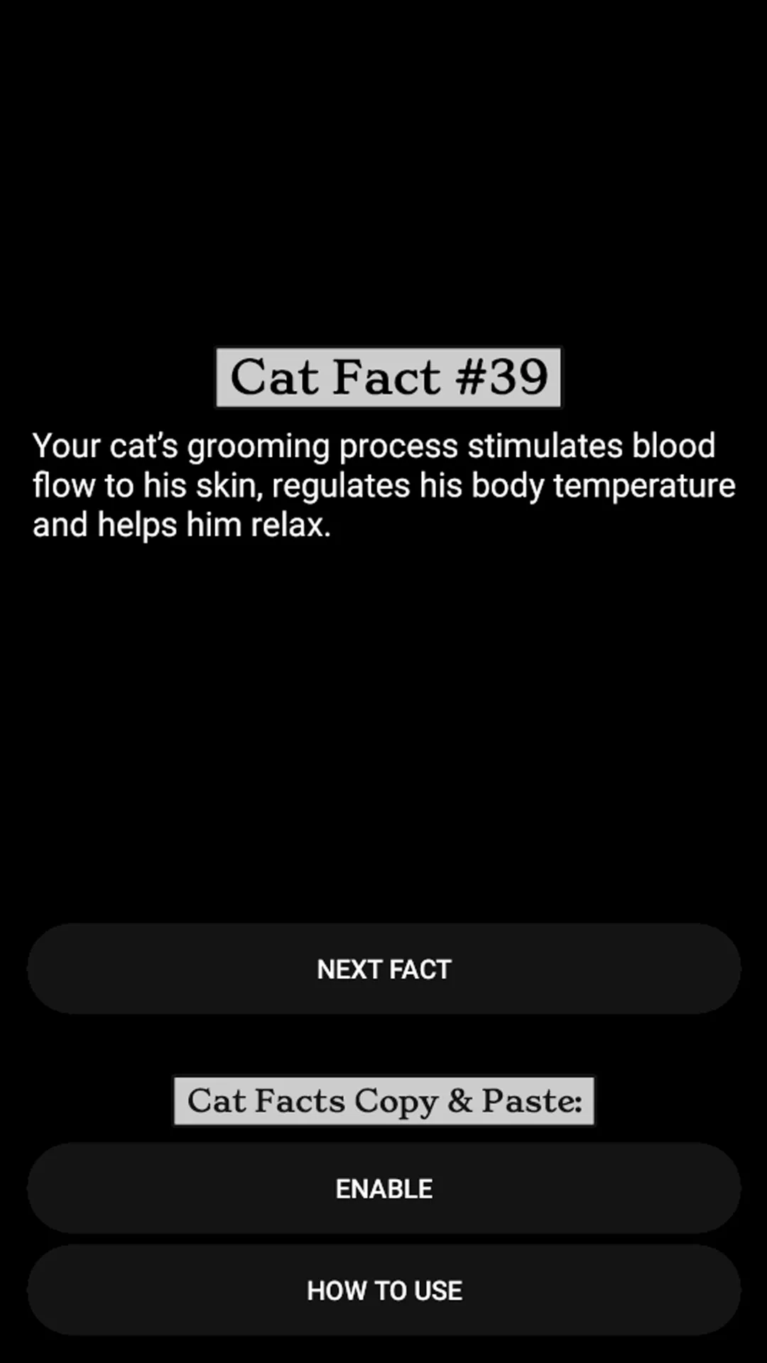 Cat Fact Attack | Indus Appstore | Screenshot