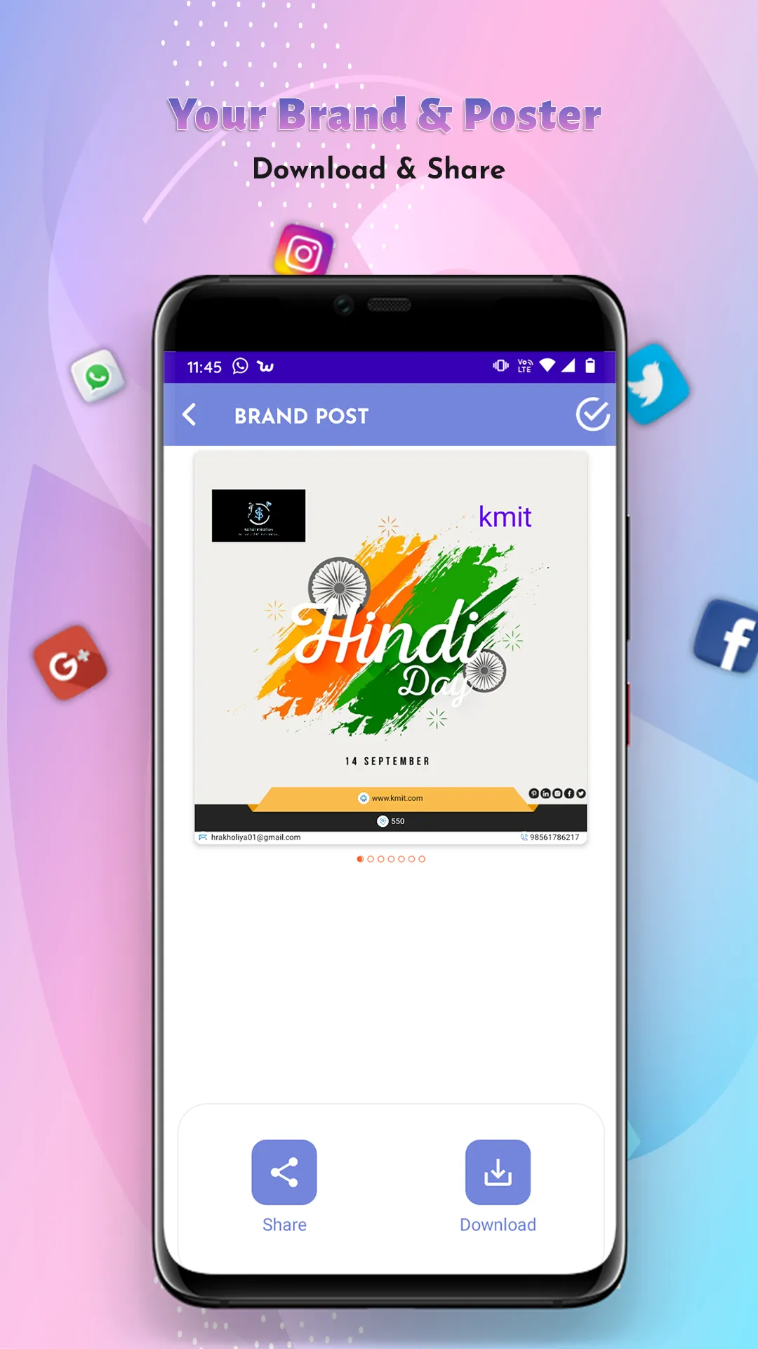 Brand Post :- Festival Images  | Indus Appstore | Screenshot