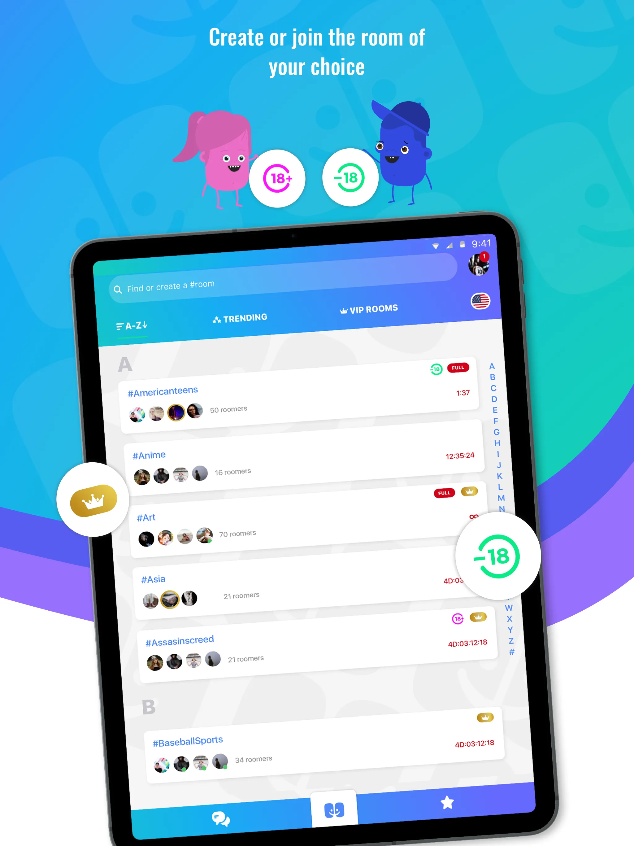 Roomco: chat rooms, date, fun | Indus Appstore | Screenshot