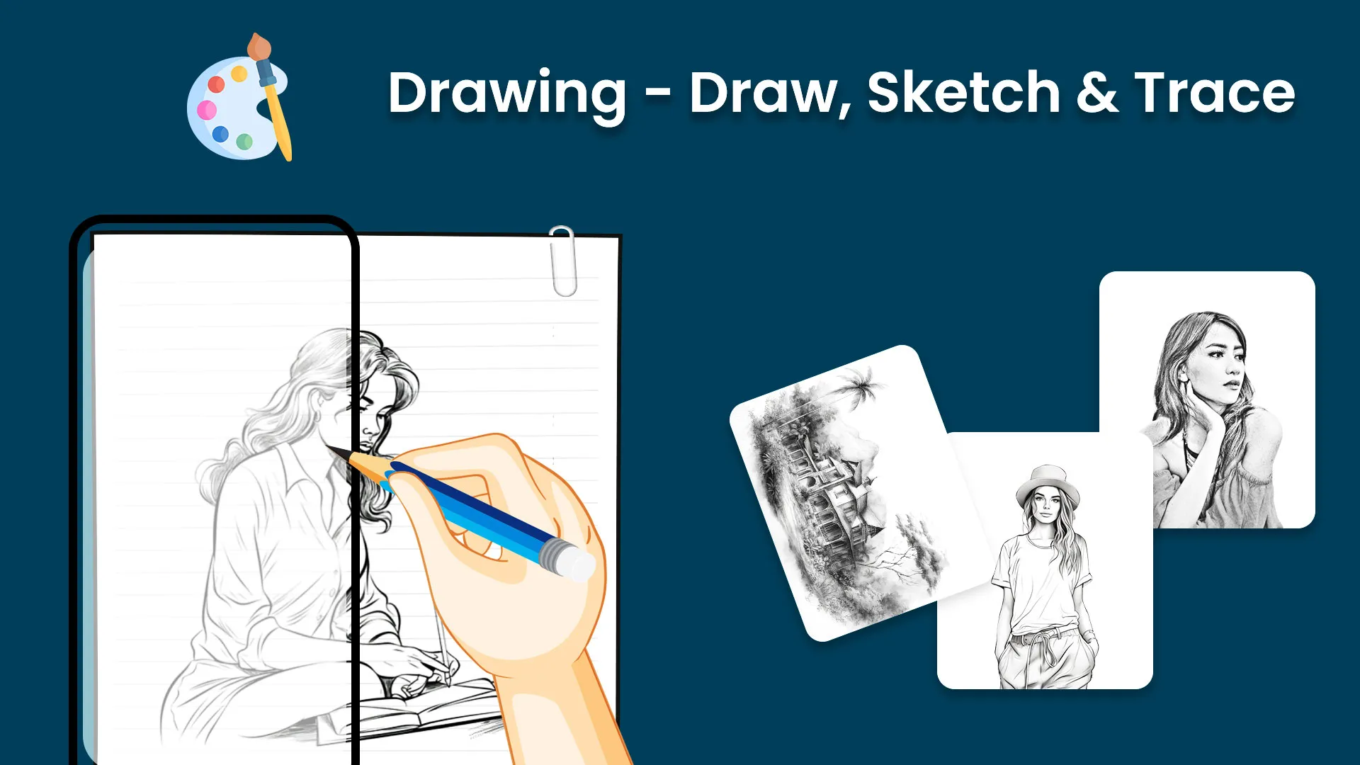 Easy Draw : Trace to Sketch | Indus Appstore | Screenshot