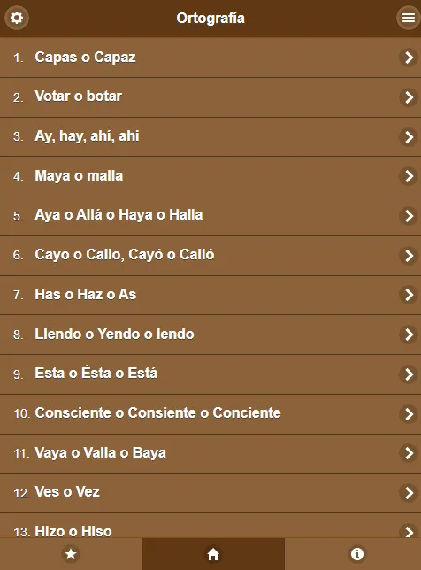 Ortografía | Indus Appstore | Screenshot