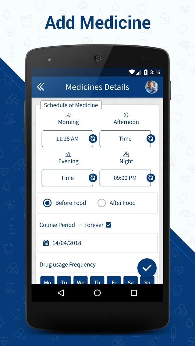 Personal Medication Diary | Indus Appstore | Screenshot