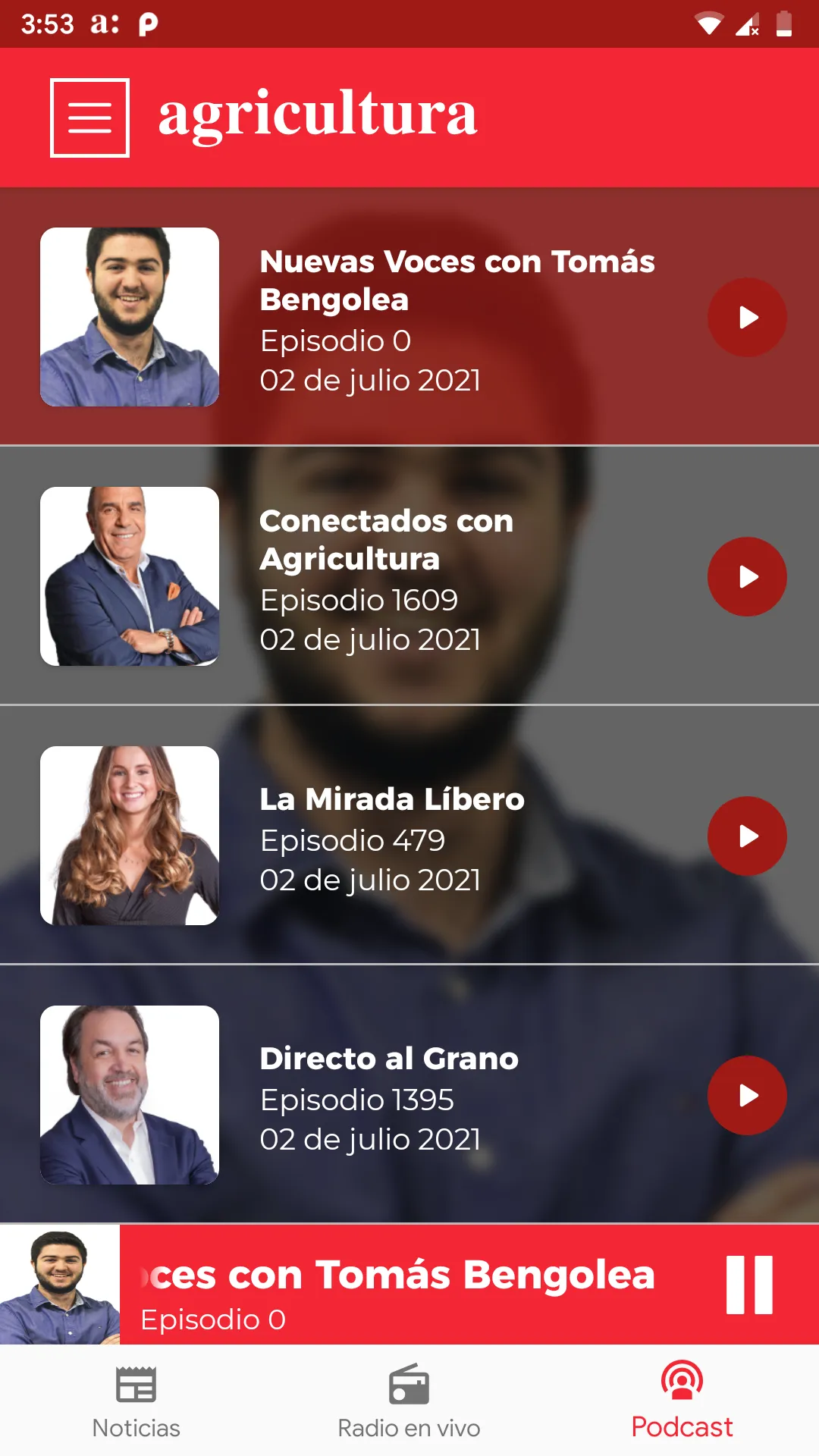 Radio Agricultura | Indus Appstore | Screenshot