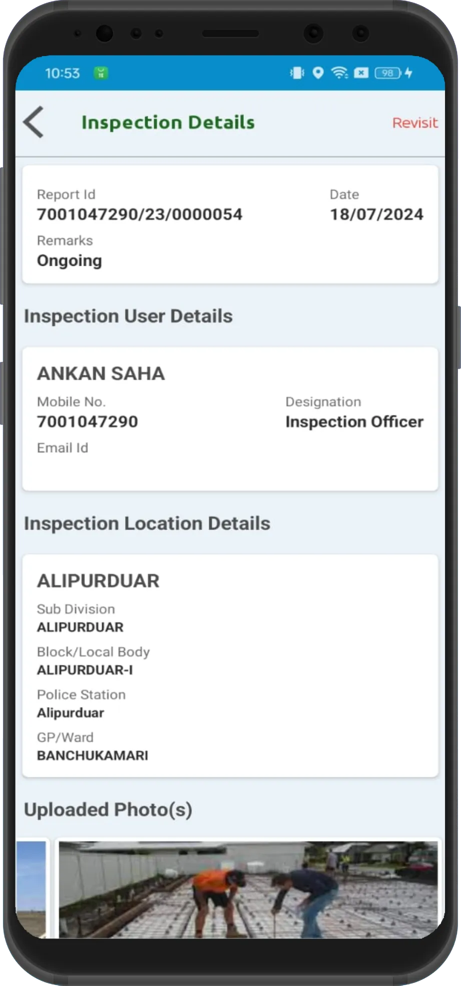 Field Inspection | Indus Appstore | Screenshot