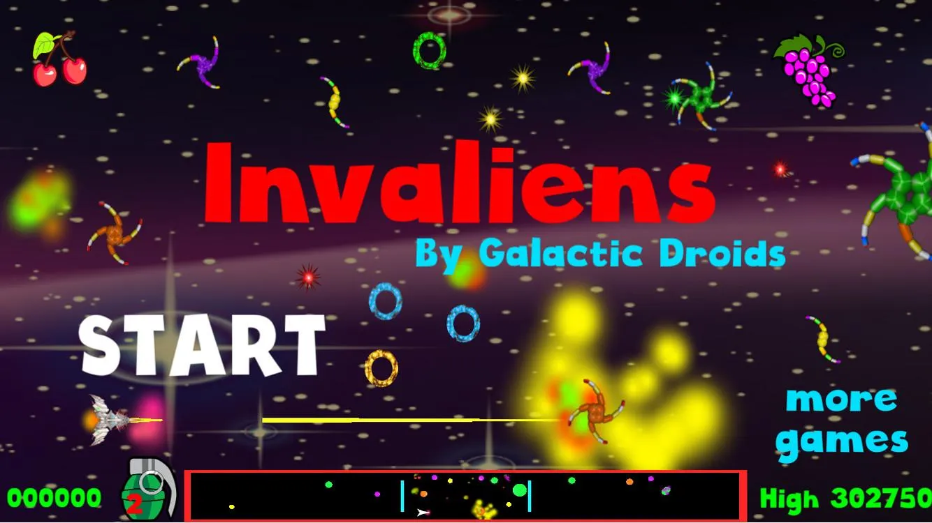 Invaliens, Galaxy Defender. | Indus Appstore | Screenshot