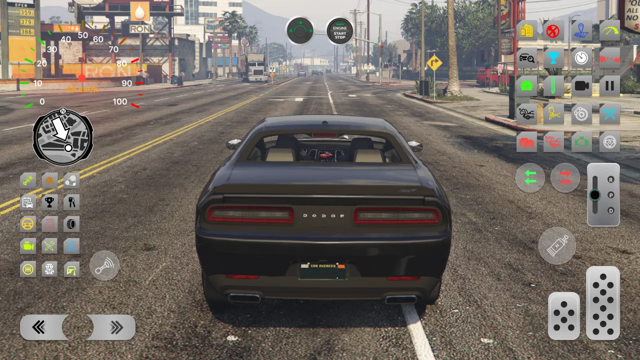Dodge Demon Hellcat Simulator | Indus Appstore | Screenshot