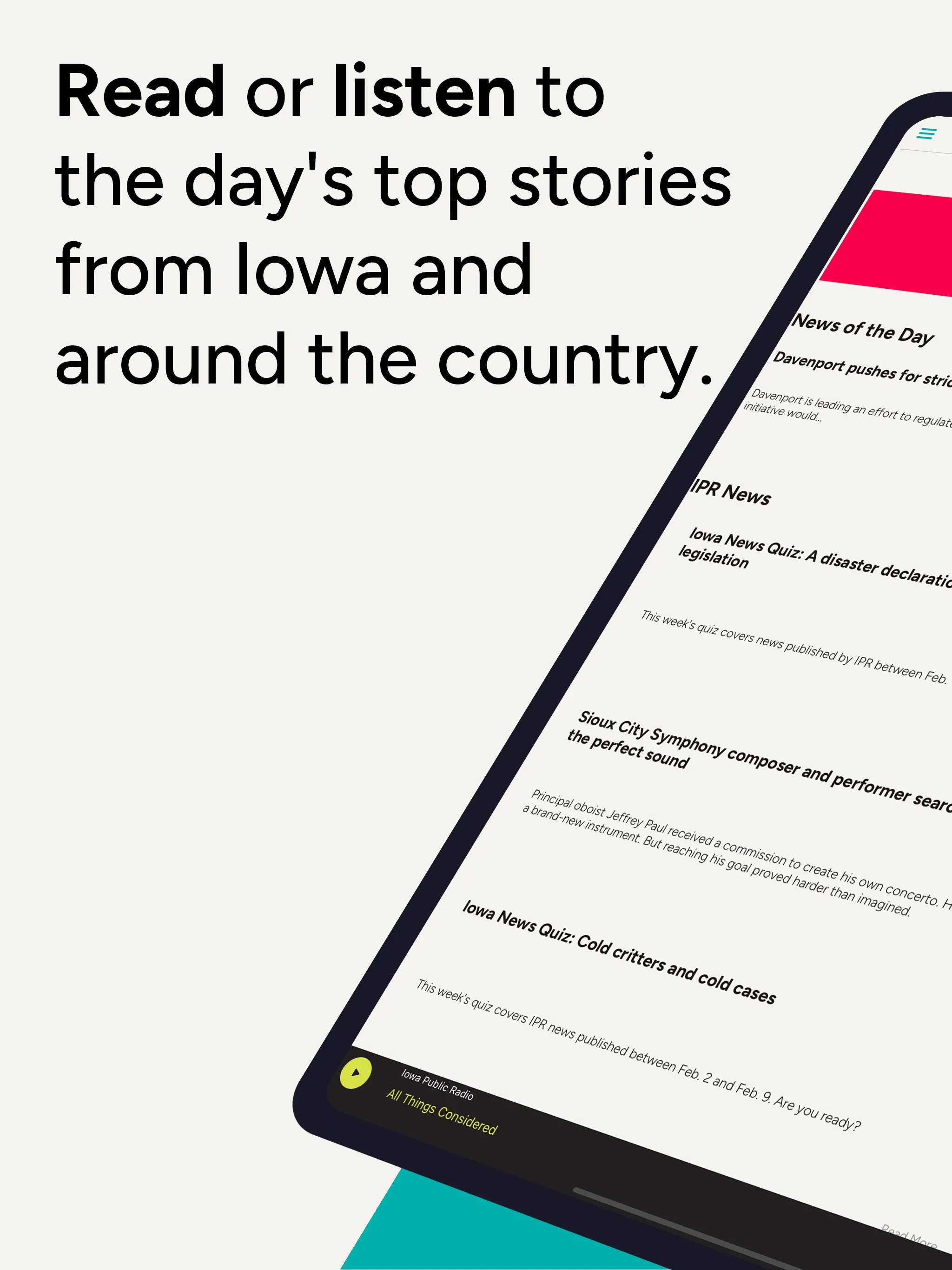 Iowa Public Radio App | Indus Appstore | Screenshot