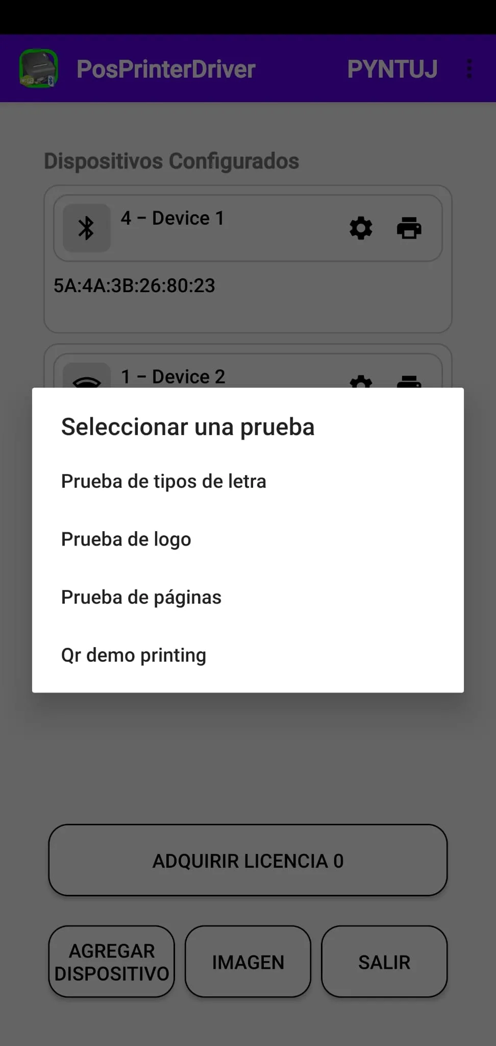 POS PRINTER DRIVER ESC/POS | Indus Appstore | Screenshot