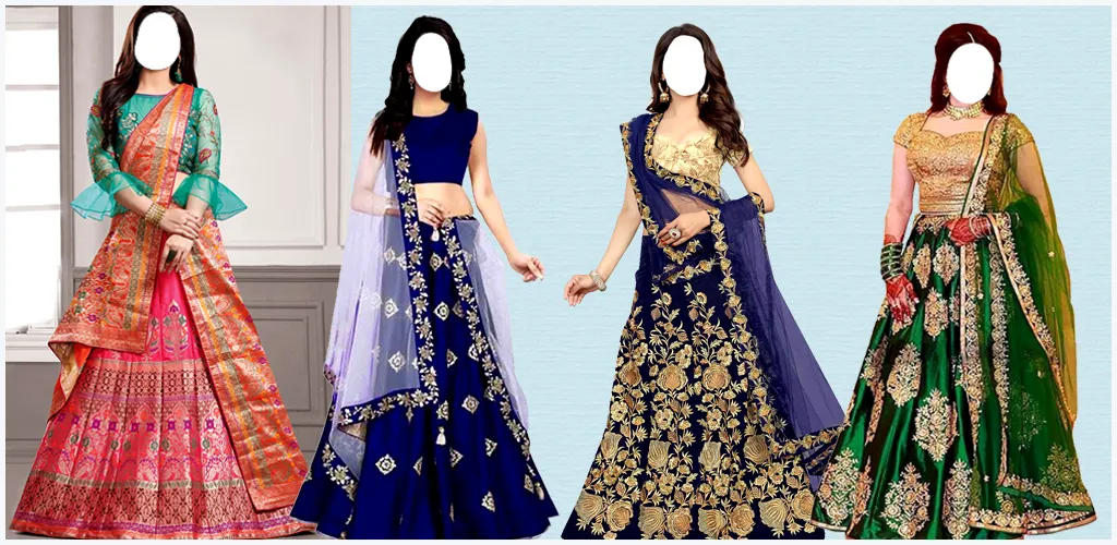 Women Lehenga Choli Photo Suit | Indus Appstore | Screenshot