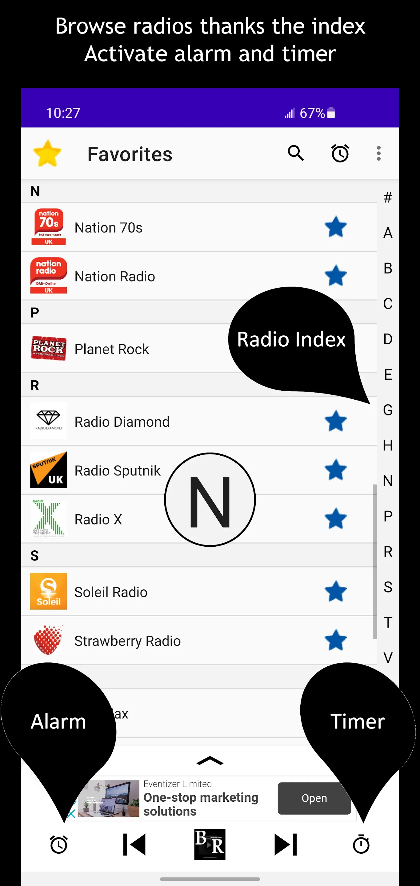 Radios UK | Indus Appstore | Screenshot