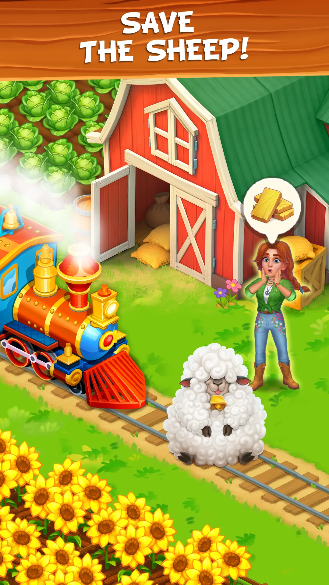 Farm Town Village Build Story | Indus Appstore | Screenshot