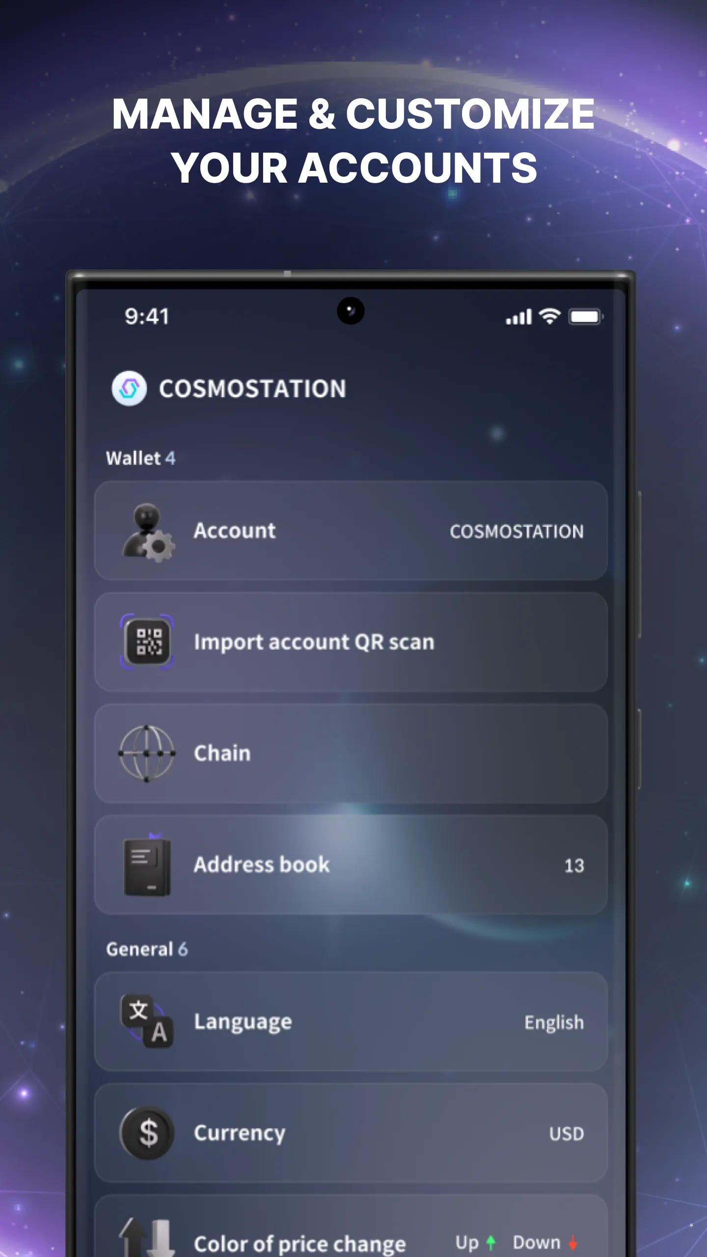 Cosmostation Interchain Wallet | Indus Appstore | Screenshot